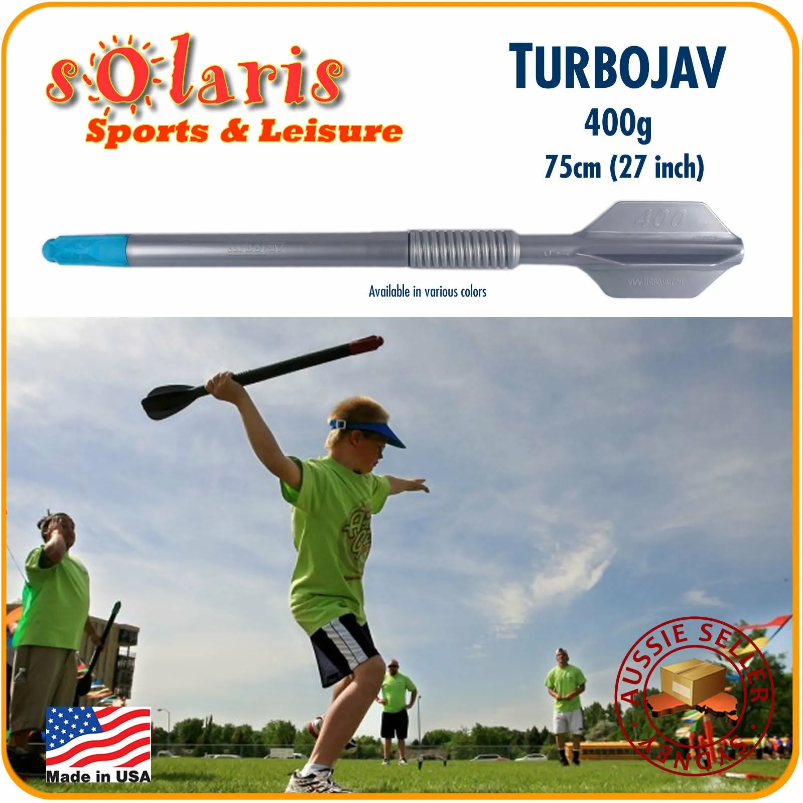 400g TURBOJAV Javelin Throw Training Aid