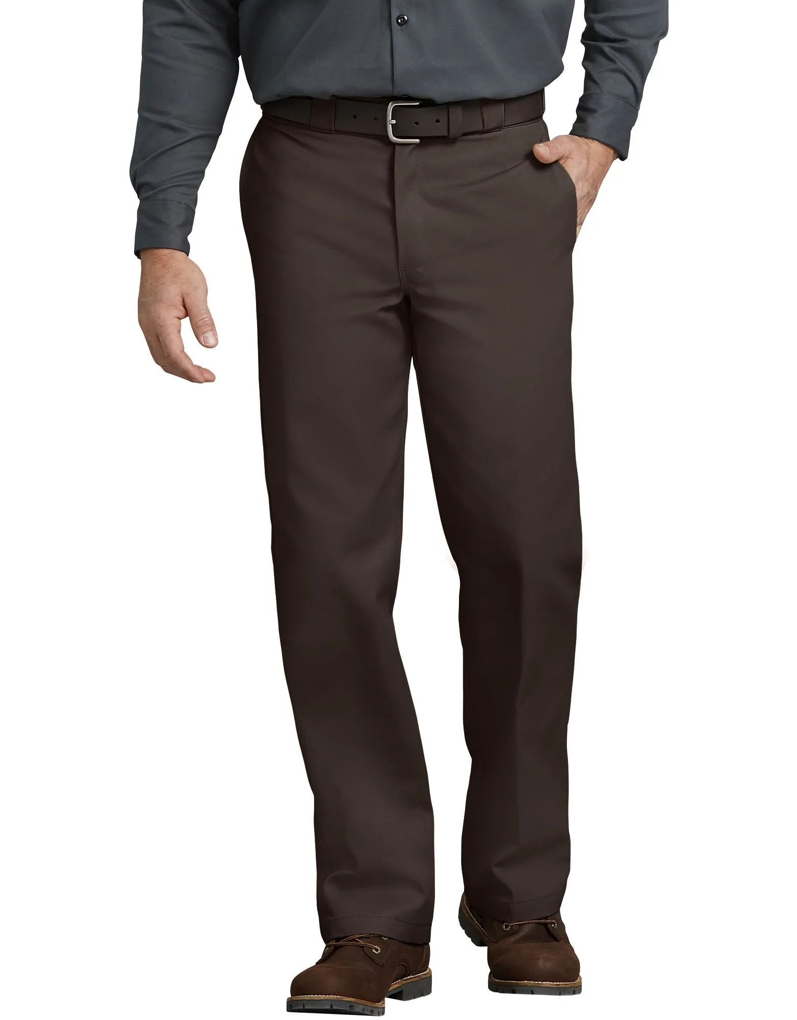 874 Dickies Traditional Work Pant-  Dark Brown