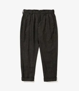 Andover Pant – Charcoal Printed Herringbone