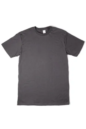 Basic Tee Heather Charcoal