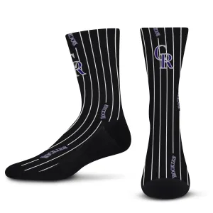 Colorado Rockies Pinstripe Socks