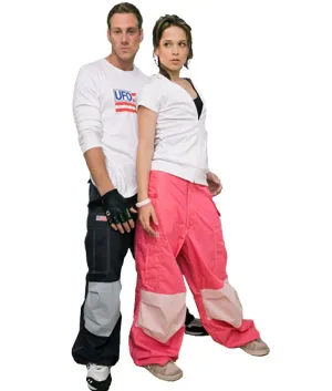 Contrast Knee Wind Pant #82845 Womens