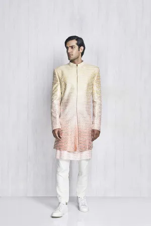 Dashed Triangle Sherwani - Quinn