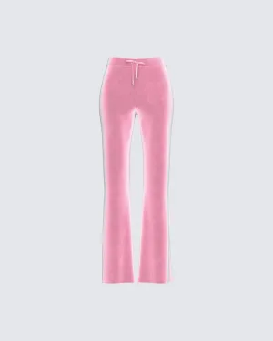 Eliana Pink Flared Pant