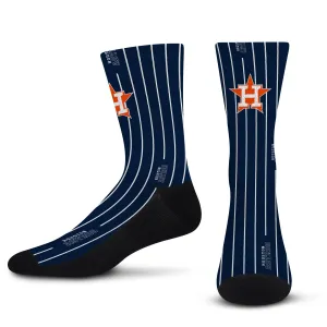 Houston Astros Pinstripe Socks