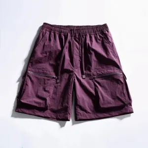 ICE SILK SPORTS SHORTS LIGHT AND THIN QUICK DRYING LOOSE SPORTS AND CASUAL CARGO SHORT