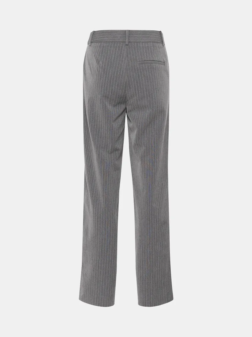 JoelleGZ Pants Grey Pinstripe