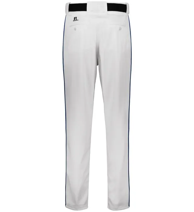 Russell White with Navy Diamond Series 2.0 Piped Youth Baseball Pants