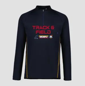 Quarter-Zip Track and Field Event Jacket